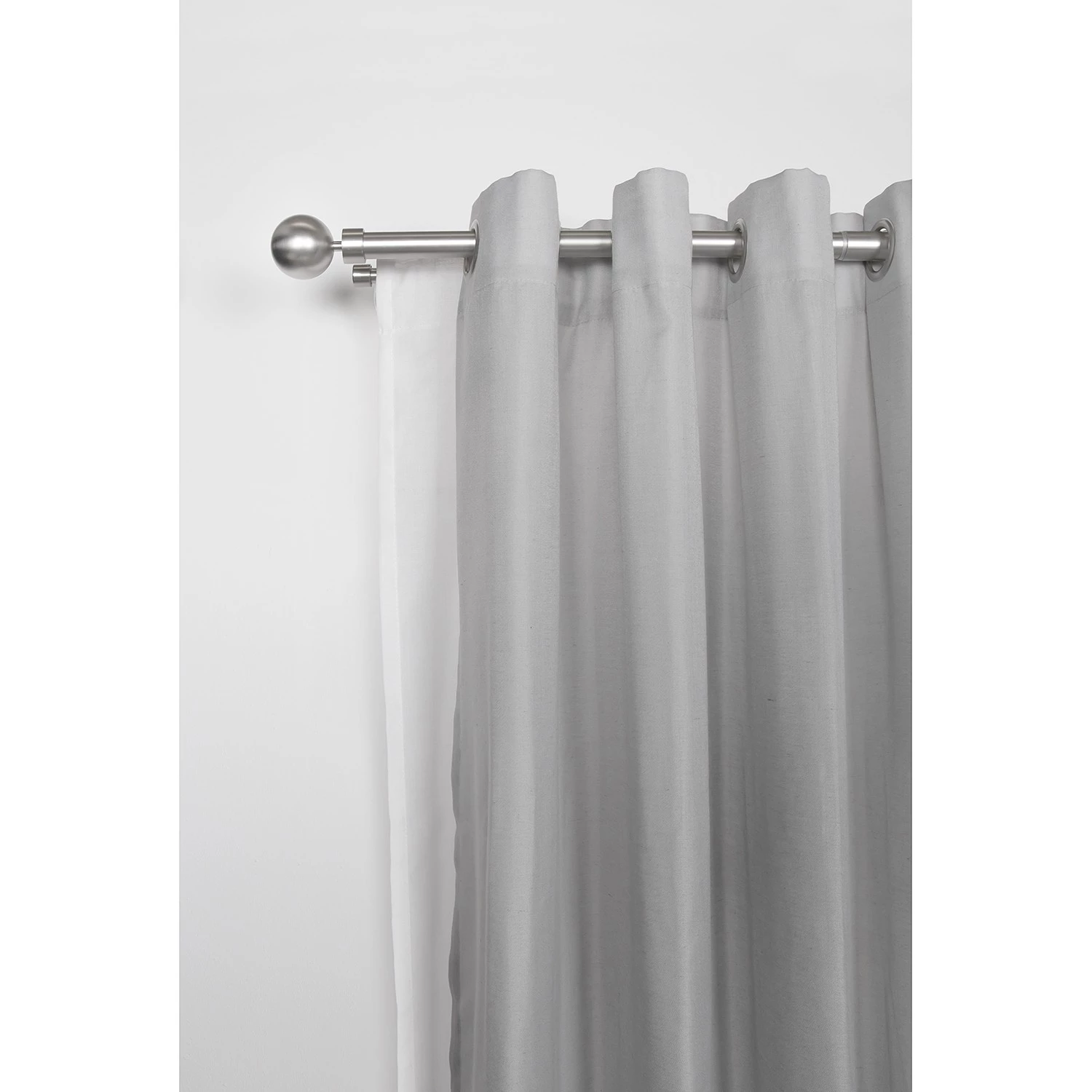 Mydeco Tringles à rideaux Habito/Ball II - Zamak - Aspect inox 5 Mydeco Tringles à rideaux Habito/Ball II - Zamak - Aspect inox – Image 3