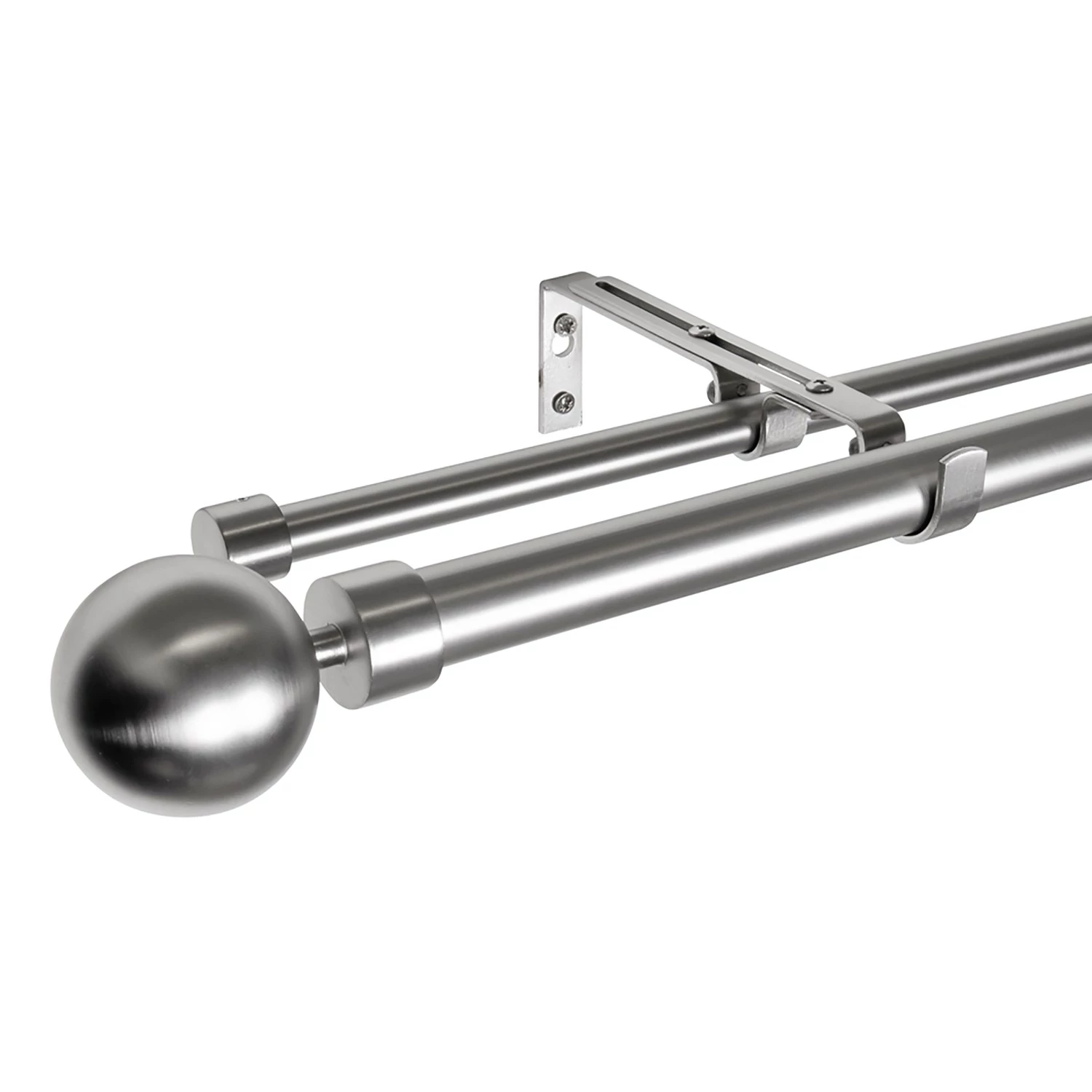 Mydeco Tringles à rideaux Habito/Ball II - Zamak - Aspect inox 6 Mydeco Tringles à rideaux Habito/Ball II - Zamak - Aspect inox – Image 4