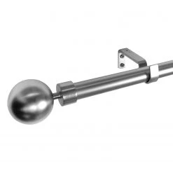 Mydeco Tringle à rideau Habito/Ball I - Zamak - Aspect inox -Serviettes Soldes 1000331005 220210 030 DETAILS P000000001000331005