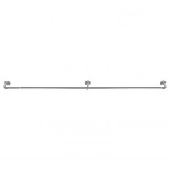 Mydeco Tringle à rideaux Day&Night extensible - Zamak - Noir - Largeur : 160 cm