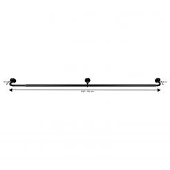 Mydeco Tringle à rideaux Day&Night extensible - Zamak - Noir - Largeur : 160 cm 15 Mydeco Tringle à rideaux Day&Night extensible - Zamak - Noir - Largeur : 160 cm -Serviettes Soldes 1000331021 220614 500 SKETCH DETAILS P000000001000331021 sketch