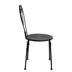 Butlers Chaise de jardin PALAZZO - Fer - Noir -Serviettes Soldes 1000339689 220315 032 DETAILS P000000001000339689