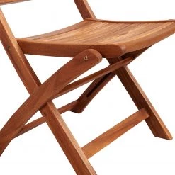 Butlers Chaise de jardin SOMERSET I - Acacia massif - Marron -Serviettes Soldes 1000339698 220315 035 DETAILS P000000001000339698