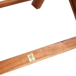 Butlers Chaise de jardin SOMERSET I - Acacia massif - Marron -Serviettes Soldes 1000339698 220315 036 DETAILS P000000001000339698