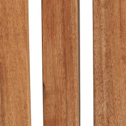 Butlers Chaise de jardin PARKLIFE II - Fer / Partiellement en acacia massif - Blanc / Naturel -Serviettes Soldes 1000341398 220317 034 DETAILS P000000001000341398