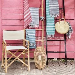 Butlers Serviette de sauna SURFSIDE - Coton - Rouge -Serviettes Soldes 1000343663 220401 021 MOOD DETAILS P000000001000343663 mood