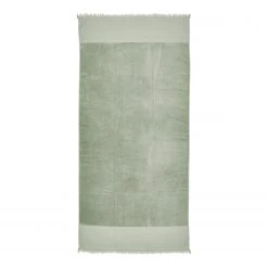 Done.® Serviette de sauna Caprice - Coton - Vert