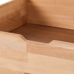 Ars Natura Coffre de lit AresWOOD - Duramen de hêtre massif - Huilé -Serviettes Soldes bettkasten ares buche massiv geoelt 1380735