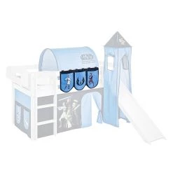 Lilokids Poches Star Wars the Clone Wars - Pour lit mezzanine ludique ou lits superposés - Avec trois grandes poches