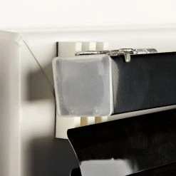 Lichtblick Support sans perçage Wolin - Matière synthétique - Blanc -Serviettes Soldes hafttraeger universal ohne bohren 2 stueck kunststoff weiss 345367