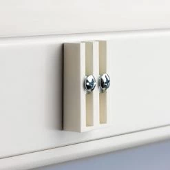 Lichtblick Support sans perçage Wolin - Matière synthétique - Blanc -Serviettes Soldes hafttraeger universal ohne bohren 2 stueck kunststoff weiss 345370