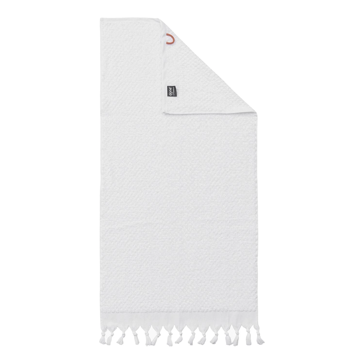 Twentyfour Serviette de toilette Prov Honeycomb I - Étoffe de coton - Blanc 4 Twentyfour Serviette de toilette Prov Honeycomb I - Étoffe de coton - Blanc – Image 2