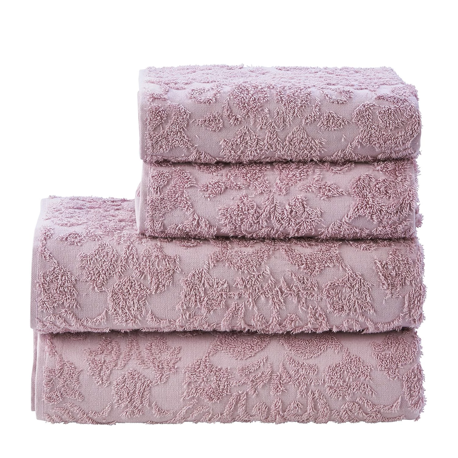 Twentyfour Serviette de toilette Prov Ornament I - Étoffe de coton - Lavande 3 Twentyfour Serviette de toilette Prov Ornament I - Étoffe de coton - Lavande