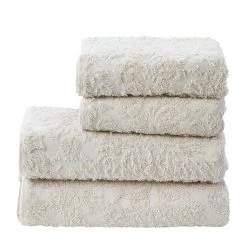 Twentyfour Serviette de toilette Prov Ornament II - Étoffe de coton - Cachemire