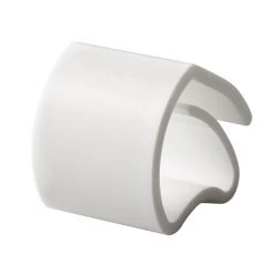 Lichtblick Support de serrage Klemmfix Klick - Matière synthétique - Blanc -Serviettes Soldes klemmtraeger klick fuer jalousie 2 stueck kunststoff weiss 345349