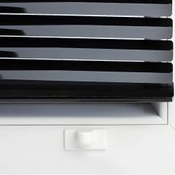 Lichtblick Support magnétique Siecie - Matière synthétique / Métal - Blanc -Serviettes Soldes magnethalter fuer jalousie plissee 2 stueck kunststoff metall weiss 345343