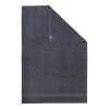 Twentyfour Serviette de sauna Deluxe - Étoffe de coton - Anthracite -Serviettes Soldes saunatuch deluxe baumwollstoff anthrazit 5026888
